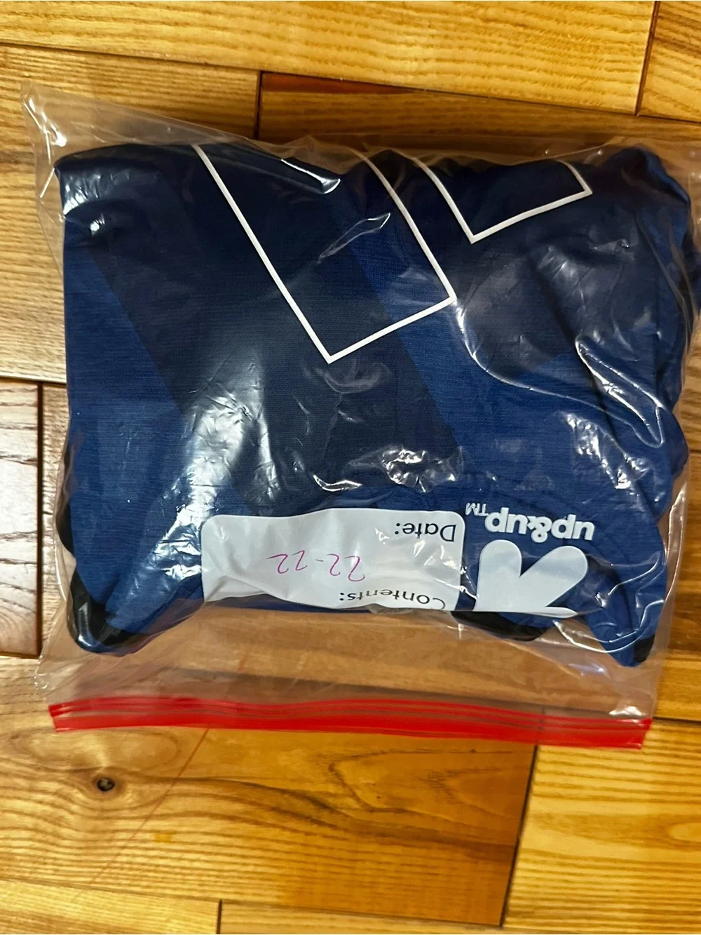 Adidas Youth Blue Logo Hoodie, Sz Large (14/16)